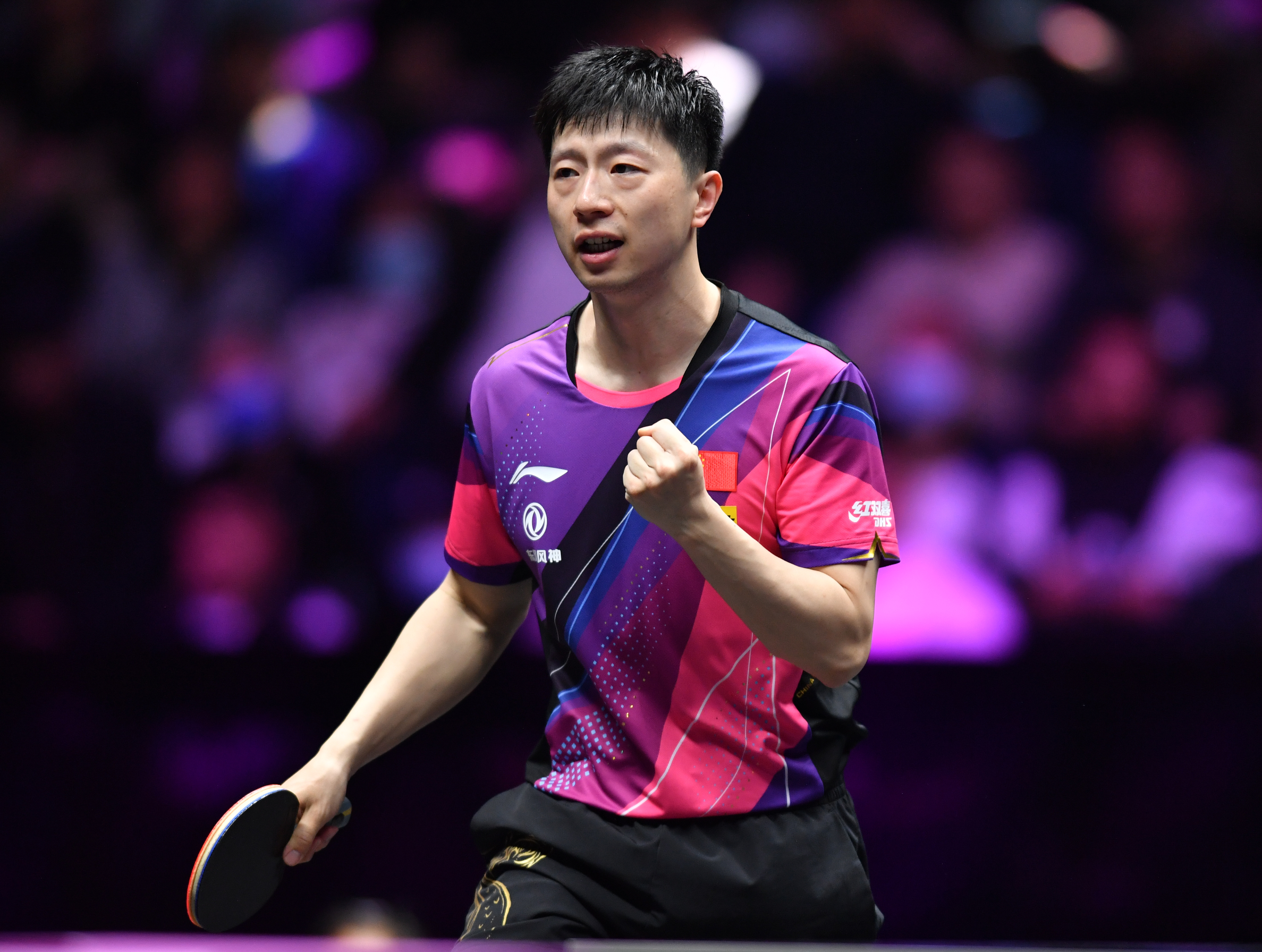 包含韩国乒乓球队力克比利时乒乓球队，马龙高光表现的词条